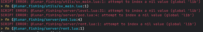 Como usar los exports en fivem 2025 3 attempt to call a nil value